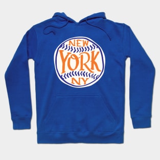 New York City Hand drawn Baseball Hoodie